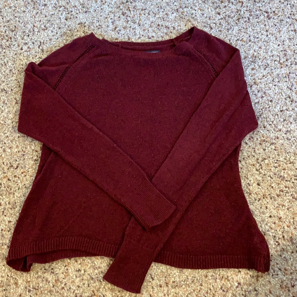 American Eagle red sweater size M